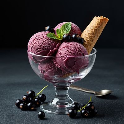 Black Currant Ice Cream